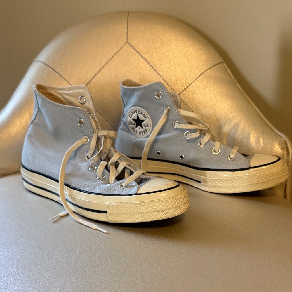 Converse Classic High-Tops in Light Gray